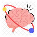 Atomic Brain Icon
