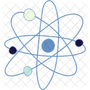 Gribouillage Atomique Atomique Science Icône