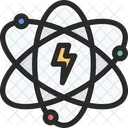 Atomic Energy Atom Atomic Charge Icon