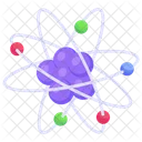 Electron Atomic Symbol Science Icon