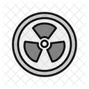 Radiacion Nuclear Peligro Icono