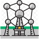 Atomium Atom Belgian Icon