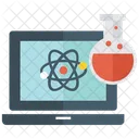 Atomization Atom Formation Chemistry Experiment Icon
