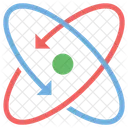 Atomo Ciencia Nucleo Atomico Icono