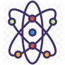 Atomo Ciencia Molecula Ícone