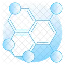 Atomo De Oxigenio Estrutura Molecular Ligacao De Atomos Ícone