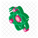 Atomo Quimica Electron Icono