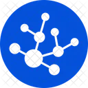Atoms Hexagons Molecular Structure Icon