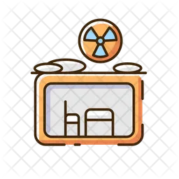 Atomschutzbunker  Symbol