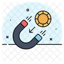 Criptografia Atracao Criptomoeda Ícone