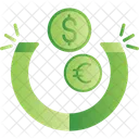 Atracao De Dinheiro Atrair Moeda Icon
