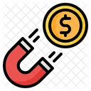Atracao De Dinheiro Moeda Dolar Icon