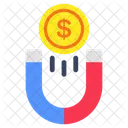Atrair Dinheiro Atrair Dolar Atrair Moeda Icon