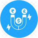 Atrair Dinheiro Atracao De Riqueza Crescimento Financeiro Icon