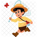 Atrapando mariposas  Icono