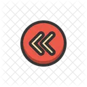 Atras Anterior Boton Icono