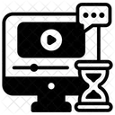 Atraso Tempo De Video Video On Line Icon