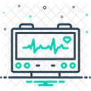 Atrial Fibrillation Cardiogram Fibrillation Icon