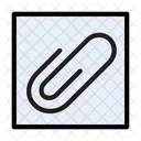 Clip Attach Pin Icon