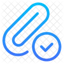 Attach Clipping Success Check Icon