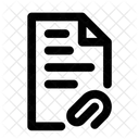 Attach Document  Icon