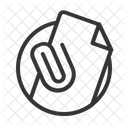 Attach Document  Icon