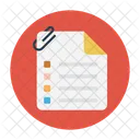 Attach Files Document Icon