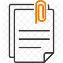 Attach File Attachment File Icon