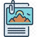Attach File Attach Paperclip Symbol