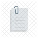 Files Attach Clip Icon