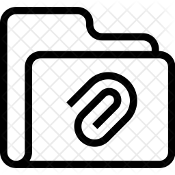 Coding Folder Icon - Download in Line Style