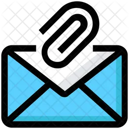 Attach Mail  Icon