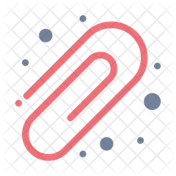 Attach Pin Icon - Download in Flat Style