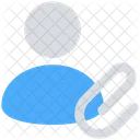 Attach User  Icon