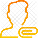 Attach User  Icon
