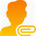 Attach User  Icon