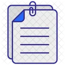 Attached document  Icon