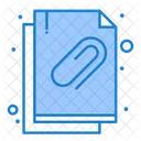 Attached Document Attachment Document Icon
