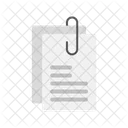 Attached documents  Icon