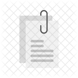 Attached documents  Icon