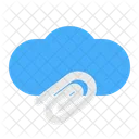 Cloud attachment  Icon