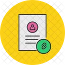 Attachment Link Document Icon