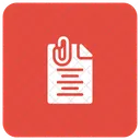 Attachment Clip Document Icon