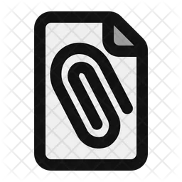 Attachment File  Icon