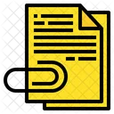 Attachment Paper  Icon