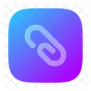 Attachment Square Icon