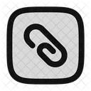 Attachment Square Attachment Paper Clip Icon