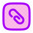 Attachment Square Icon