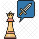Attack Chess Strategy Icon