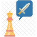 Attack Chess Strategy Icon